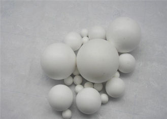 Białe plastikowe części formowane Teflon / Ptfe Solidne plastikowe kulki Kolorowe Dostosowane