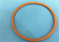 PTFE Sealed Plastic Molded Parts Gładka powierzchnia Brown Magnetic Teflon Ring