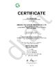 Chiny Qingdao Global Sealing-tec co., Ltd Certyfikaty